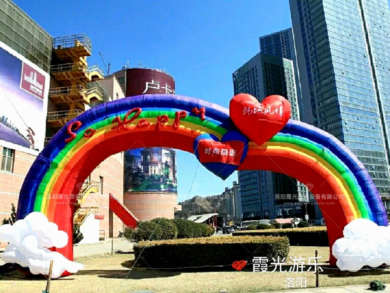 泽州彩虹拱门